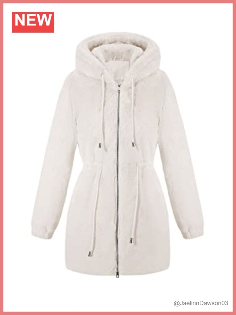Bellivera Women Faux Fur Long Winter Coat Lined Fuzzy Fleece Overcoat